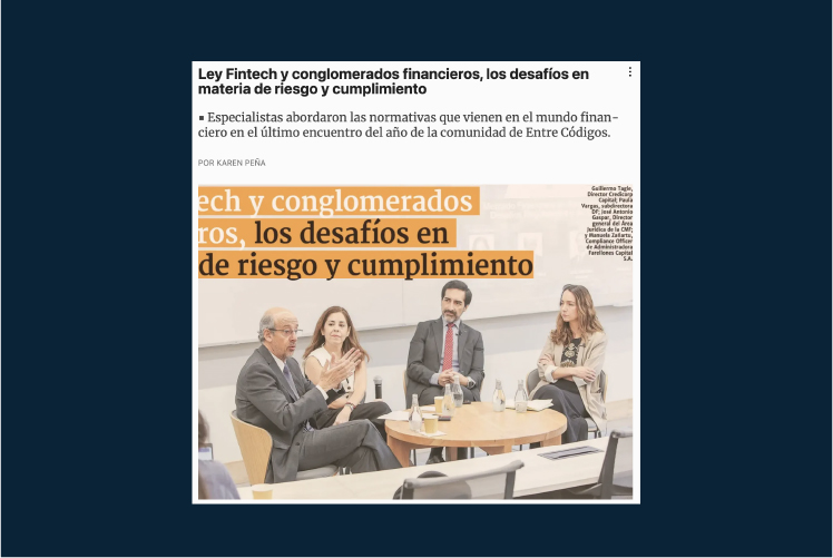 Entre Códigos: “Mercado Financiero en tiempos complejos: Desafíos Regulatorios y de Compliance”